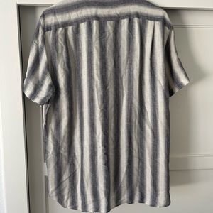 VINCE Relaxed Fit Button Down Size Large